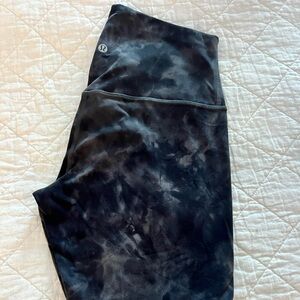 Tie dye align leggings